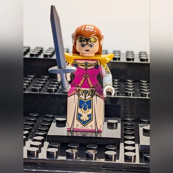 2 Minifigures-Legend of Zelda Nintendo Building Block Toy Video Game - Picture 3 of 8